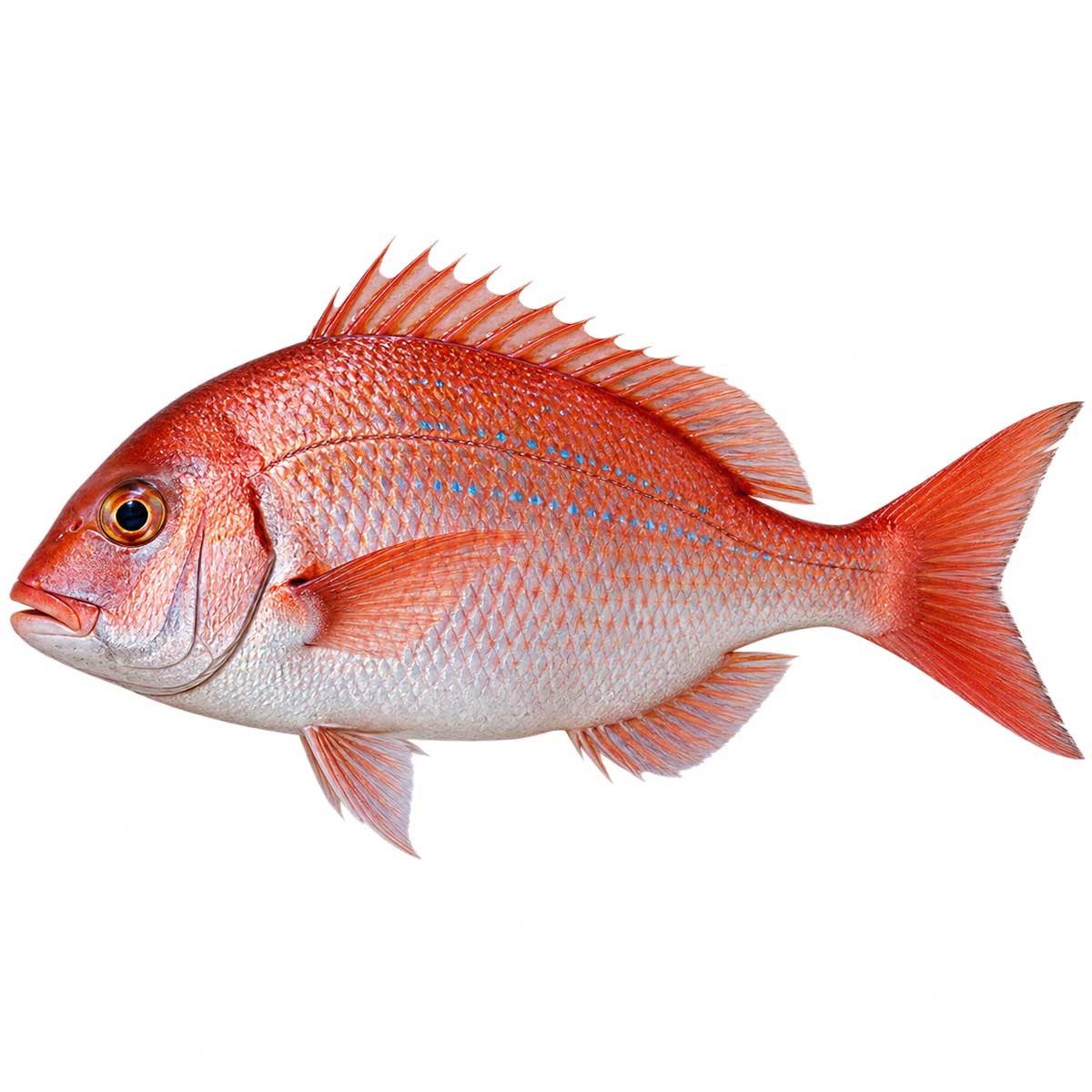 赤鯮完整魚體展示