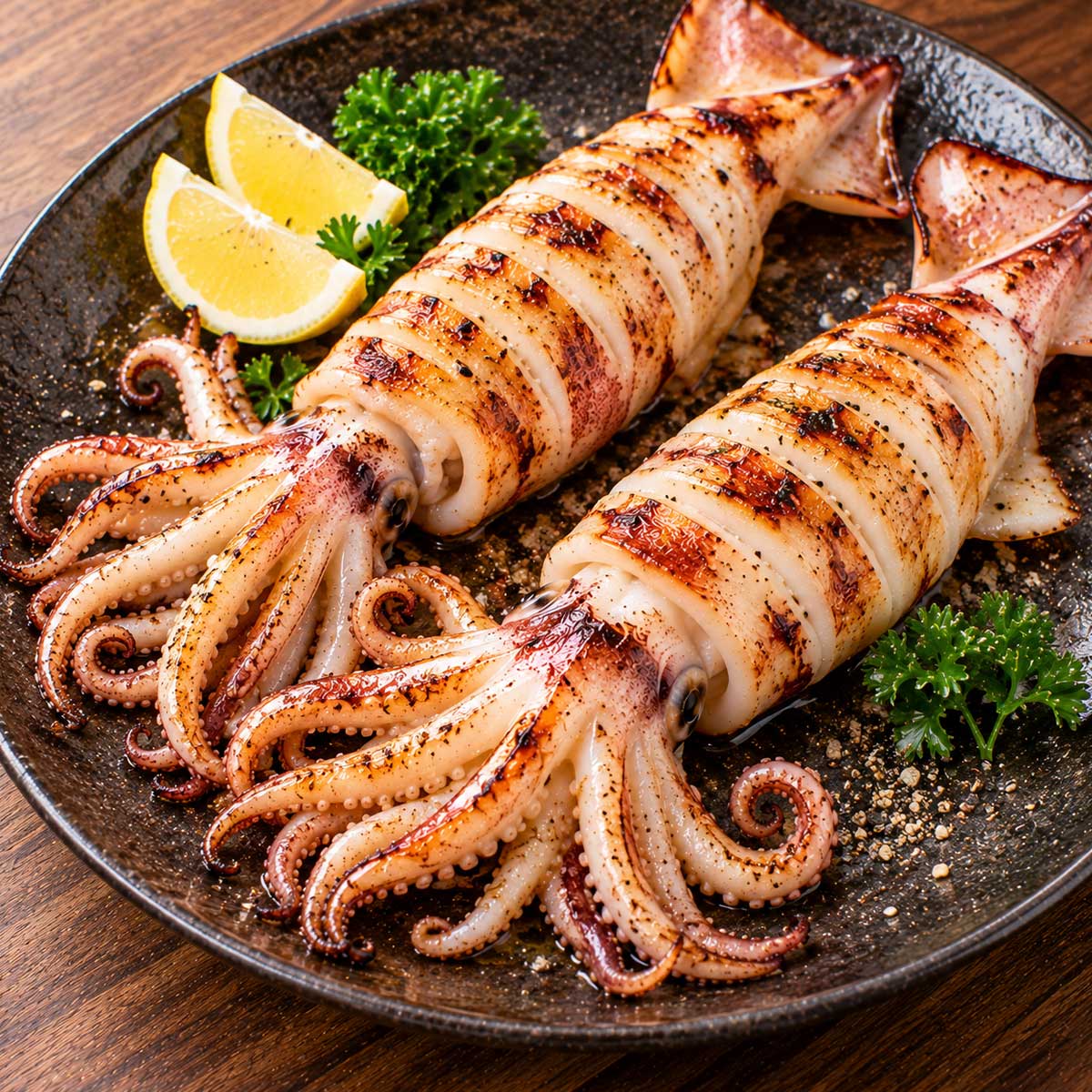 烤中卷完成料理