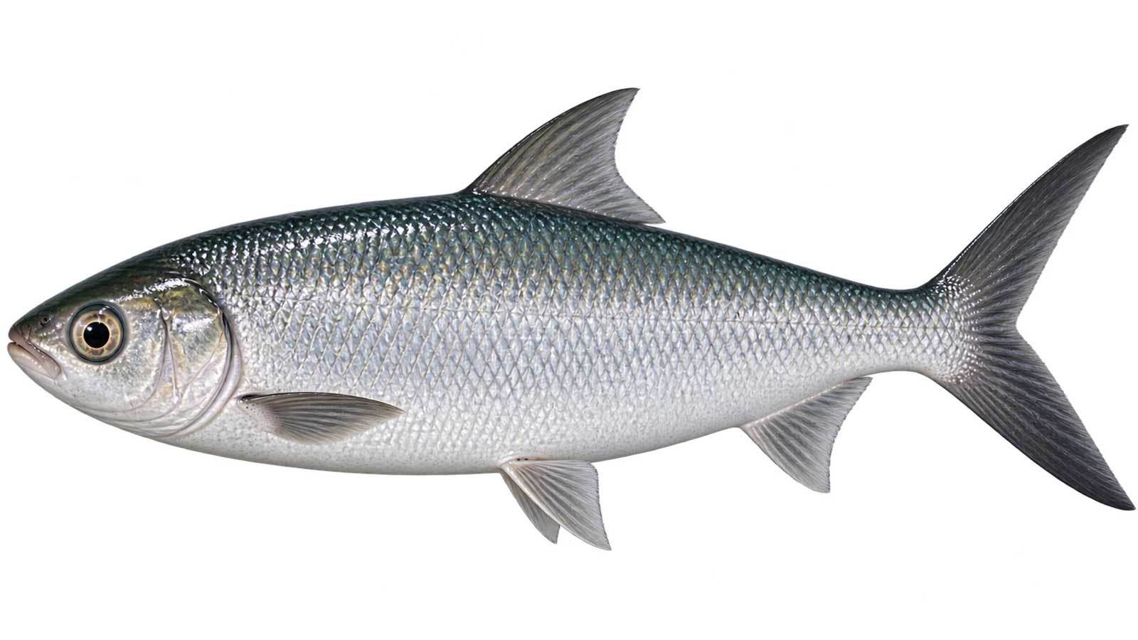 虱目魚完整魚體展示