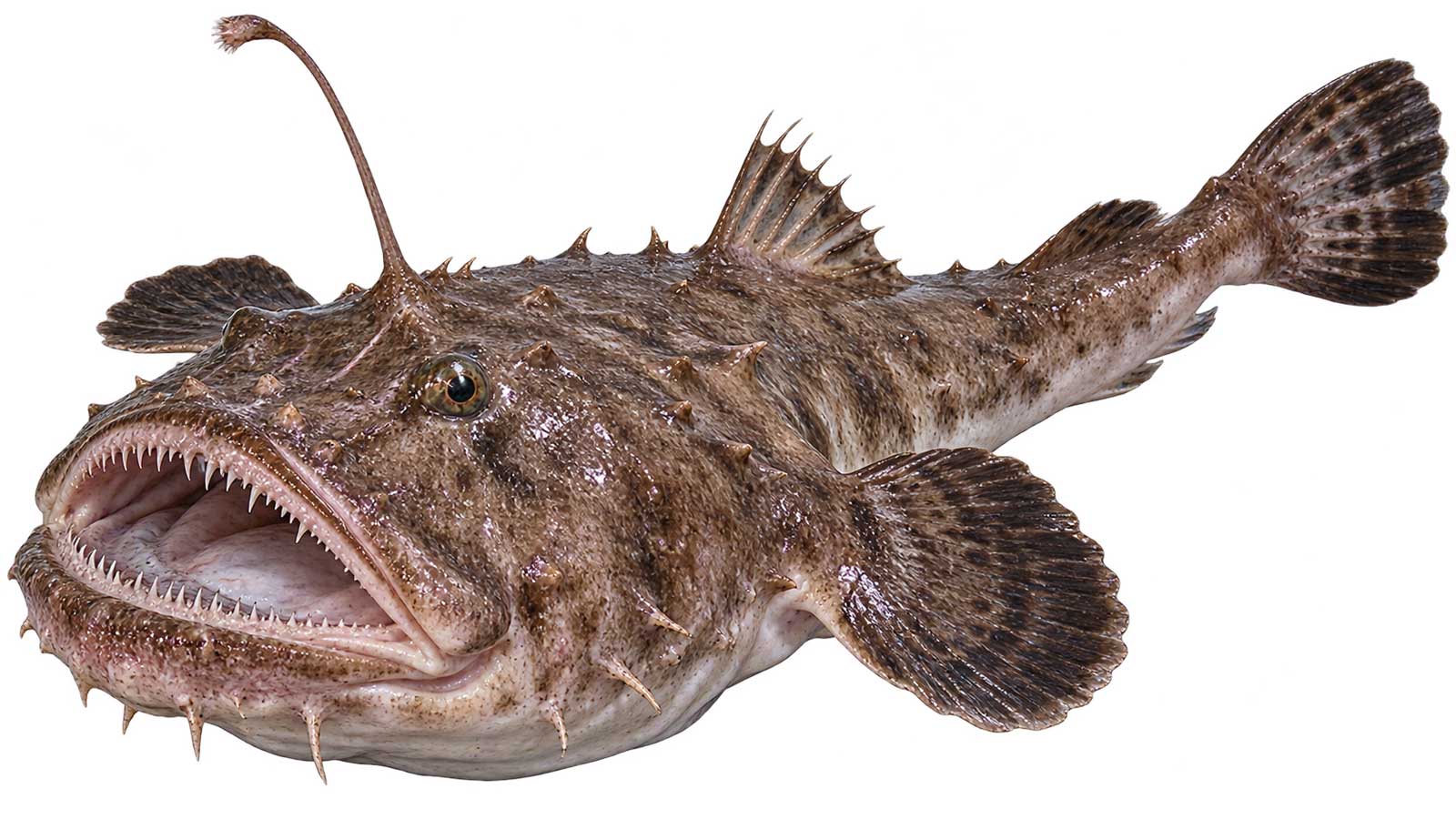 鮟鱇魚完整魚體展示