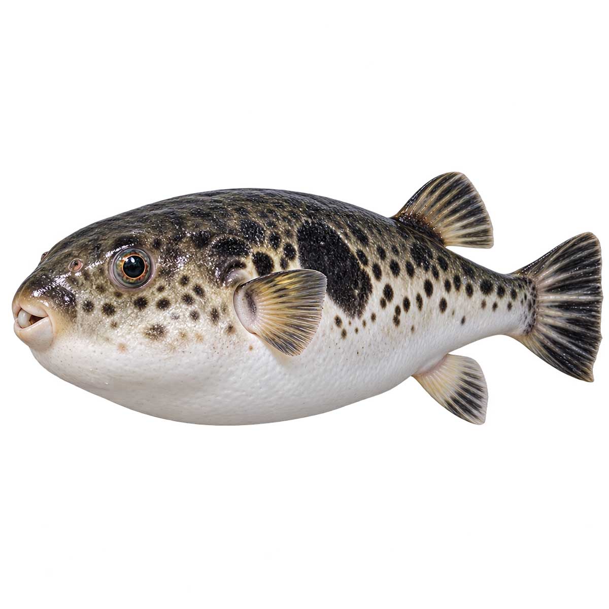 河豚代表魚種完整魚體展示