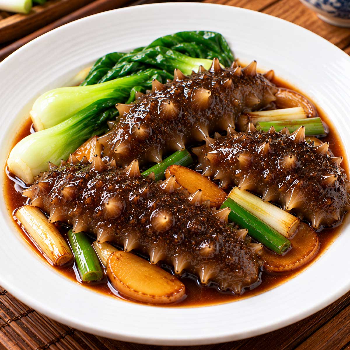 紅燒海參完成料理
