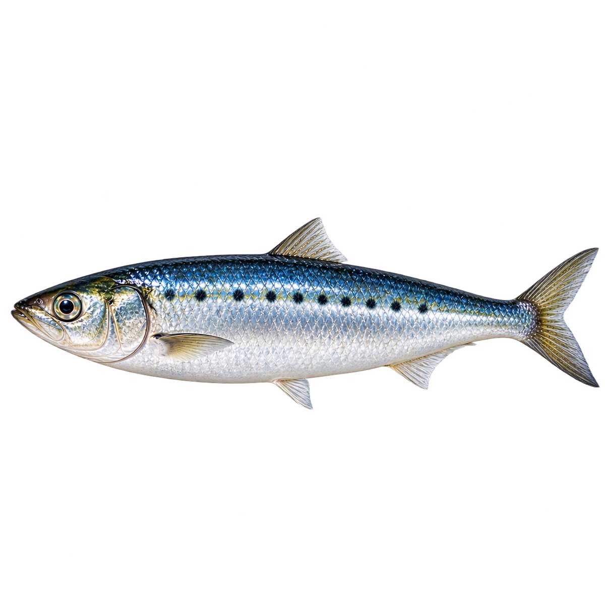 沙丁魚完整魚體展示