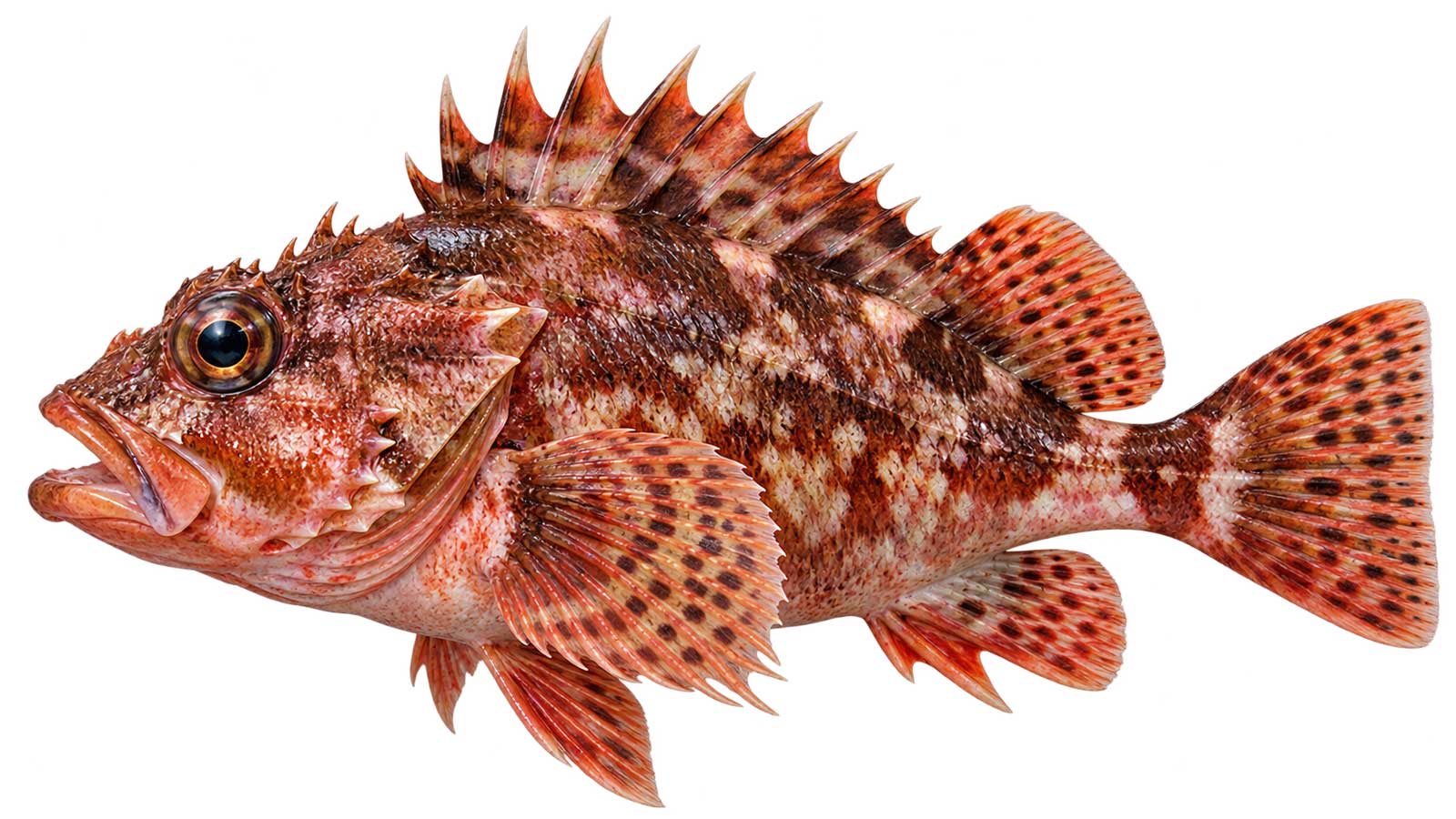 石狗公完整魚體展示