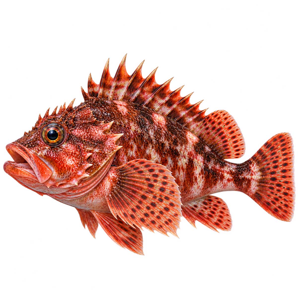 石狗公完整魚體展示