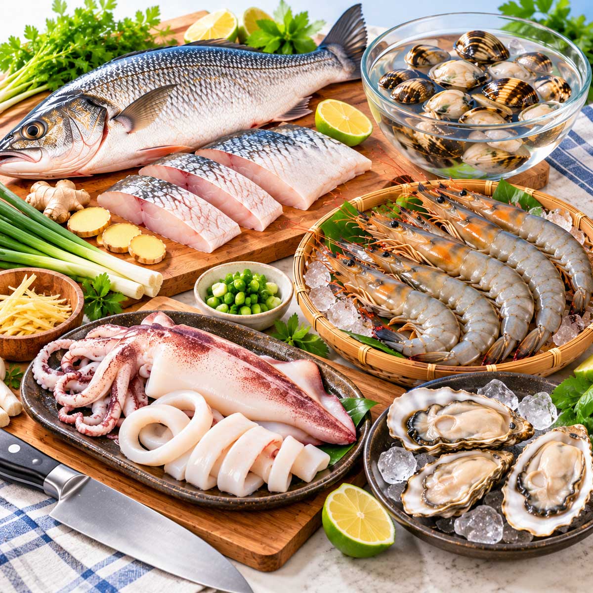 海鮮料理教學代表圖