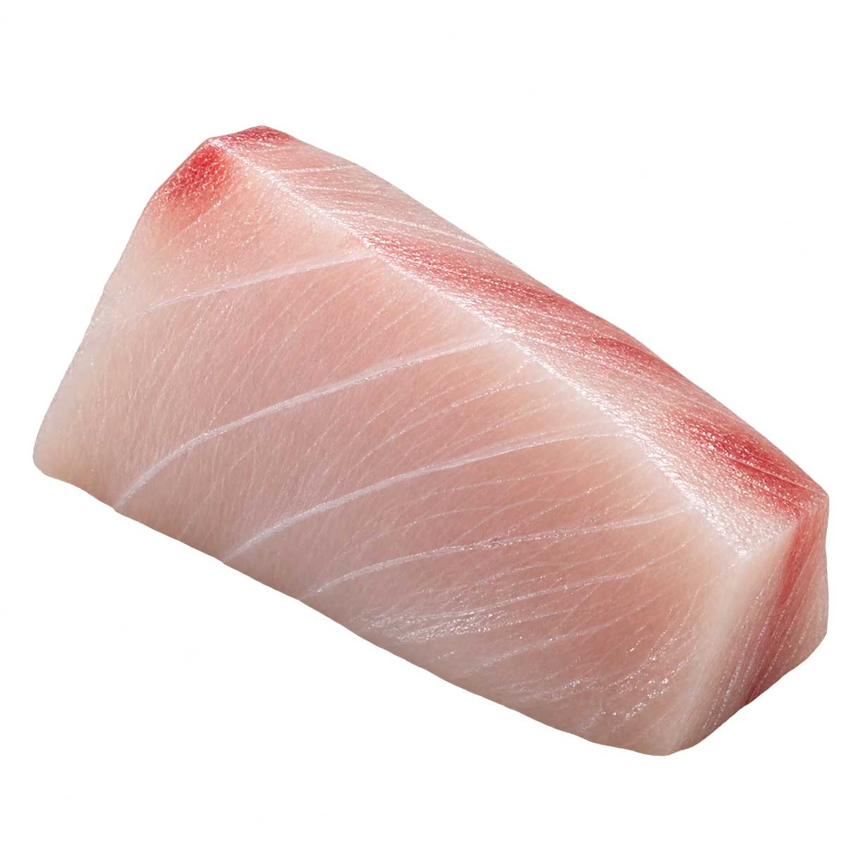 淡粉白色旗魚生魚片切片商品外觀